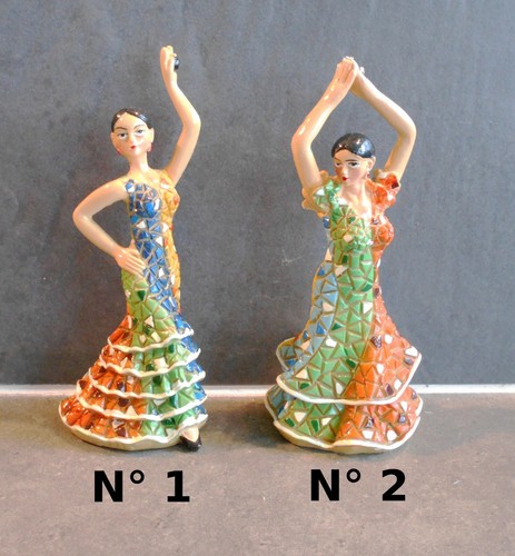 Figurine danseuse flamenco - danseuse, de