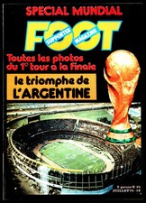 SUPPORTER FOOT MAGAZINE n°25 # 1978 # SPECIAL MUNDIAL COUPE DU MONDE ARGENTINE