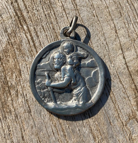 Saint christophe médaille - saint,