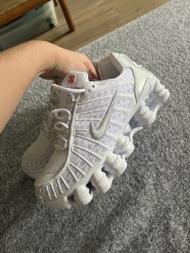 Shox blanche nike - shox,