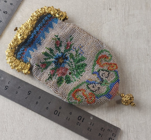 Ancienne petite bourse sac - /, /
