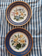 Très Rare Et Dans Un État Proche Du Neuf,Exceptionnelle Paire D Assiettes En Por