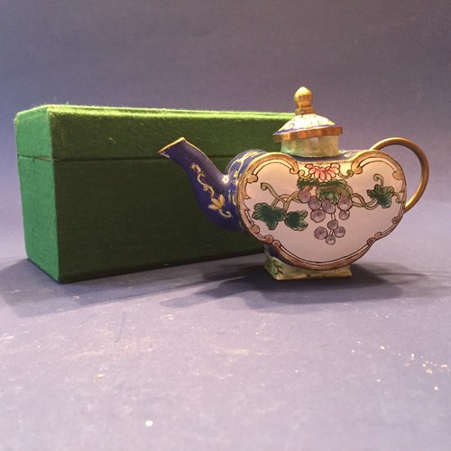 Enameled hand painted - enameled,