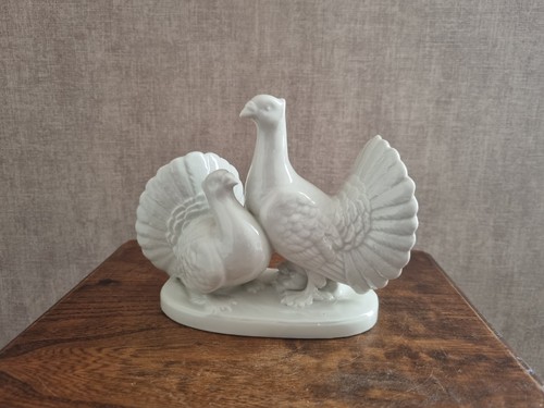 Couple colombes vintage - vintage, en