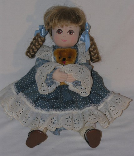 Vintage toddler blonde girl - toddler,