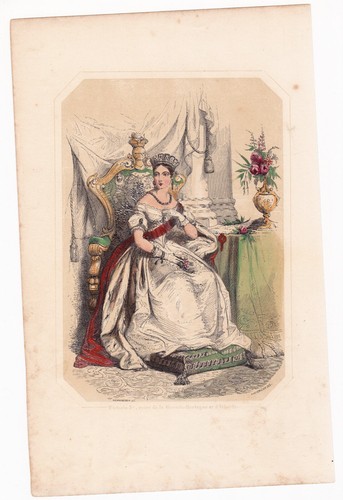 Portrait xixe reine victoria - reine,