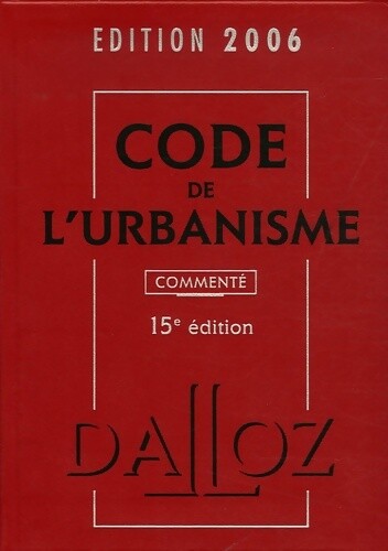 Code urbanisme - de, l'urbanisme