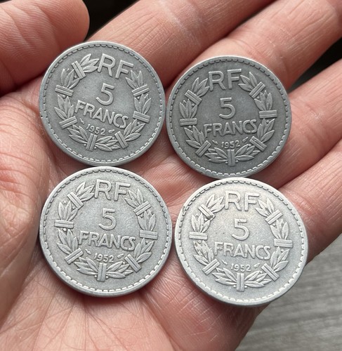 Lot 5 francs - de,