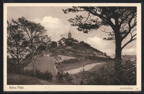 Kahla thür leuchtenburg - thür.,,
