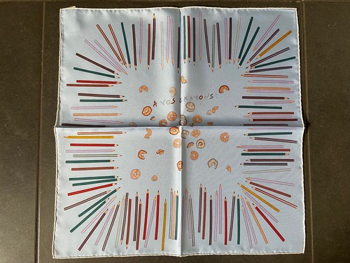 Foulard carré hermès soie - foulard,