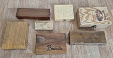 lot boîtes  anciennes en bois