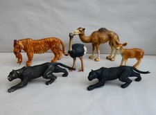 lot de 6 animaux sauvages papo schleich