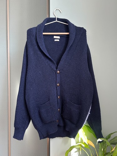 Cardigan munrospun bleu marine - cardigan,