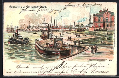 Lithographie geestemünde - lithographie,