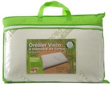 Oreiller Ergonomique Fibre de Bambou 40x60 cms
