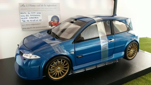 Renault megane vampire bleu - renault,