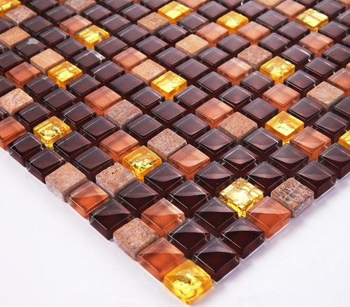 Carrelage mosaïque verre - en,