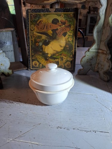 Ancienne terrine blanche - ancienne,