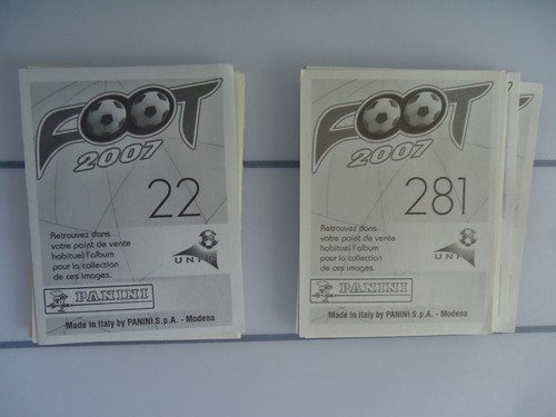 Panini stickers foot 2007 - stickers,