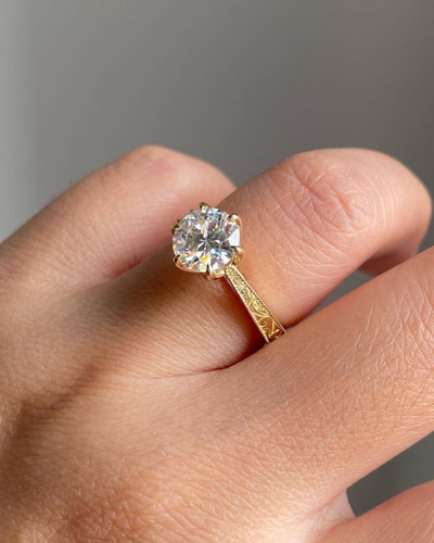 Bague fiançailles - de,