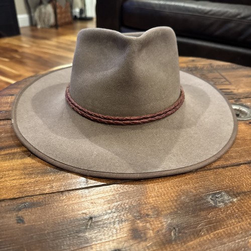 Vintage akubra hat brown made - akubra,