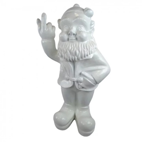 Statue résine nain doigt - nain,