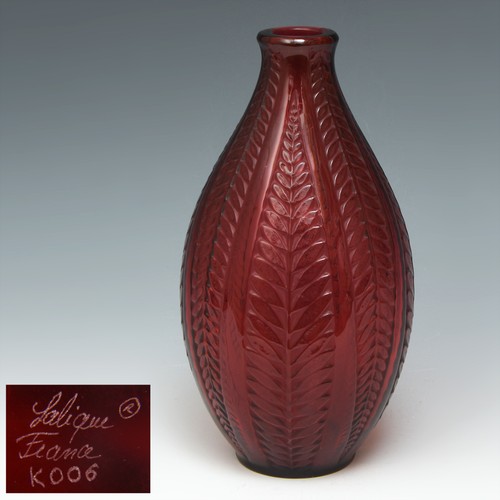 Vase rené lalique - vase, (made)
