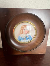 Miniature sur ivoire