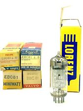 EBC81 6BD7, various labels