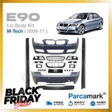 Kit carrosserie BMW E90 LCI M-Tech - pare-chocs avant et arrière + jupes laté...