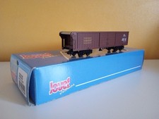 JOUEF junior, Échelle HO, Wagon tombereau toit télescopique SNCF, Ref: 330100