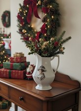 Rare Pichet Cruche Porcelaine