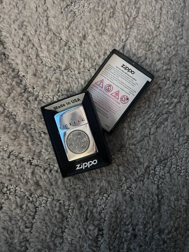 Zippo celtic chrome poli - chrome,