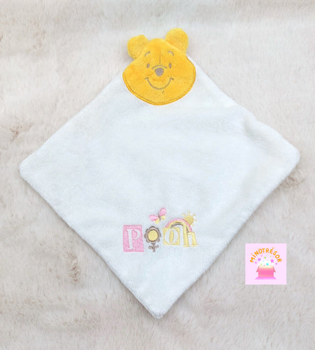 Doudou plat winnie ourson - doudou, l’ourson