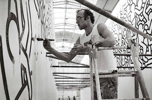Keith haring paris 1985 3 - paris, 1985,