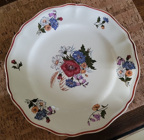 Ancienne assiette - , en