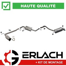 INOX Echappement silencieux