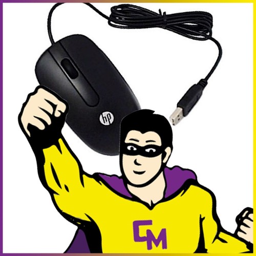 Souris optique usb - optique, hp