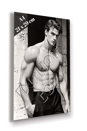 Jeune homme torse photo de - jeune, nu