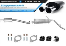 Échappement Nissan Pick-up 2.5 TD (1998-) silencieux central+arrière 20300VK500