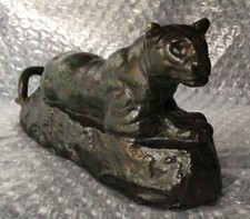 BARYE Panthère de Tunis N° 2 Bronze réédition début XXe