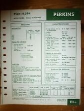 6.354 - Fiche Technique Perkins