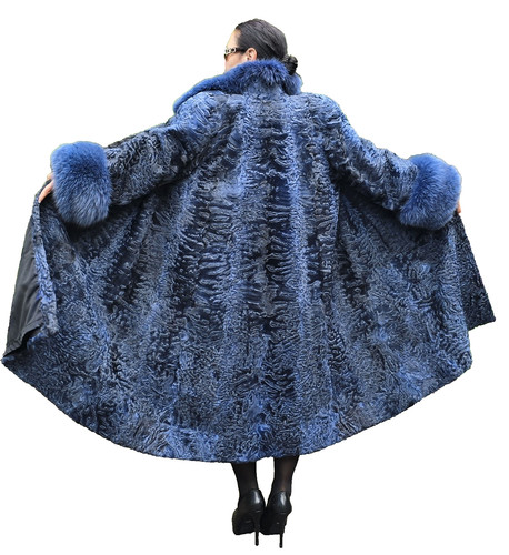 Manteau fourrure queue - manteau,