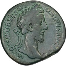 Commode, Sesterce, 183-184, Rome, Bronze, TB+, RIC:404