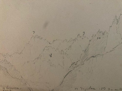 Dessin xixe 1830 massif - dessin, du