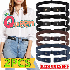 Buckle-Free Elastic Belt for