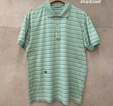 Dior Polo à col rayé vert