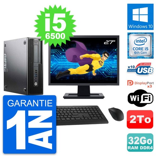 Z240 sff ecran intel - pc, hp