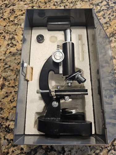 Adams vintage microscope with - adams,