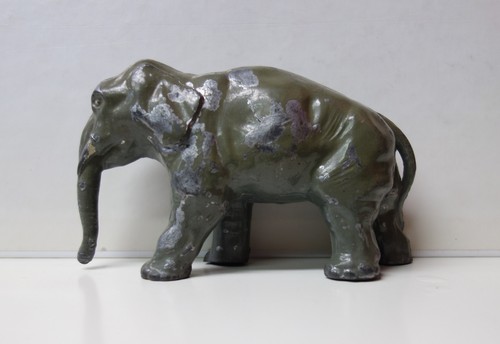 Eléphant zoo plomb - zoo,
